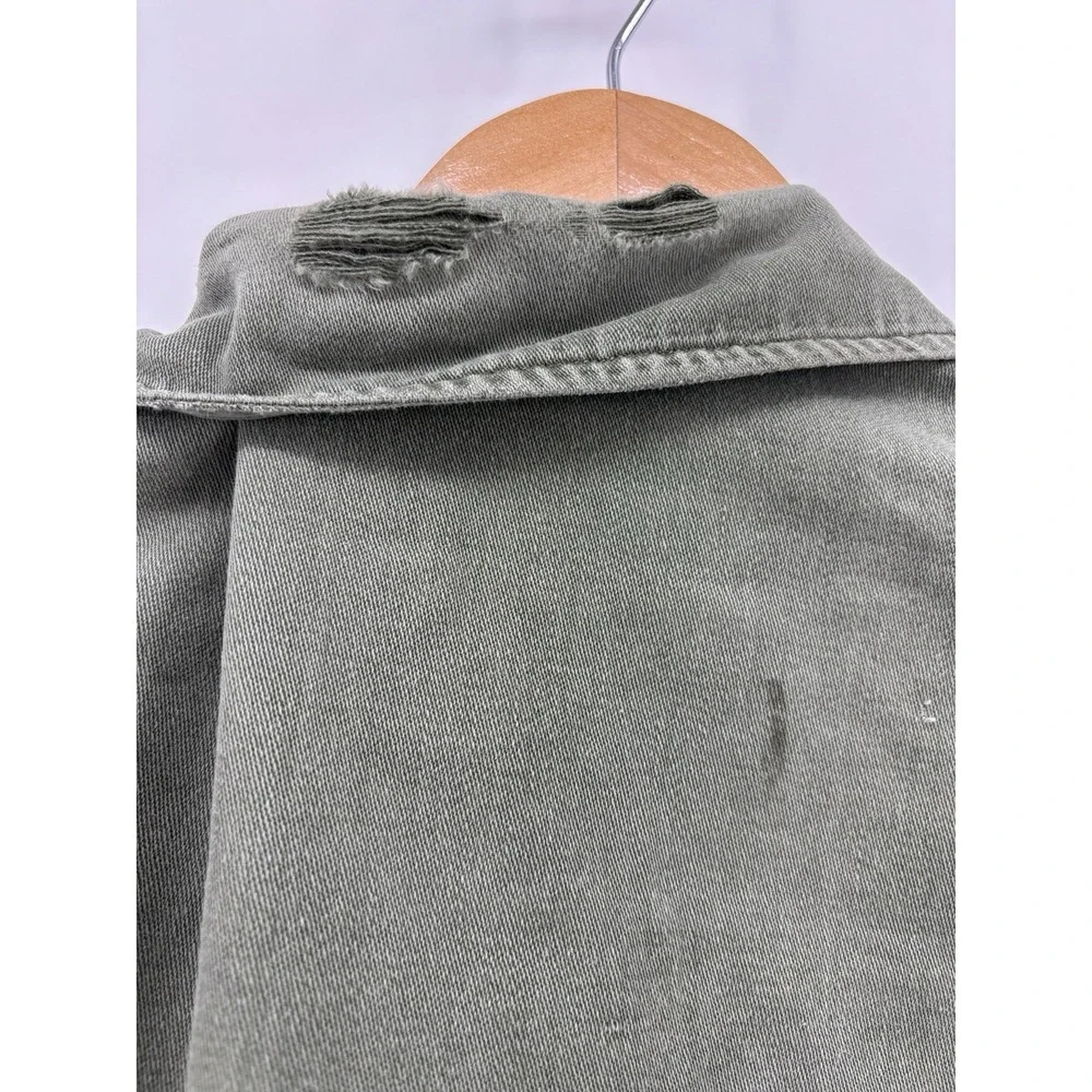 Vietnam Jacket OG-107 Coat Mens War Fatigue Cotton Sateen Heavy Wear Patina S